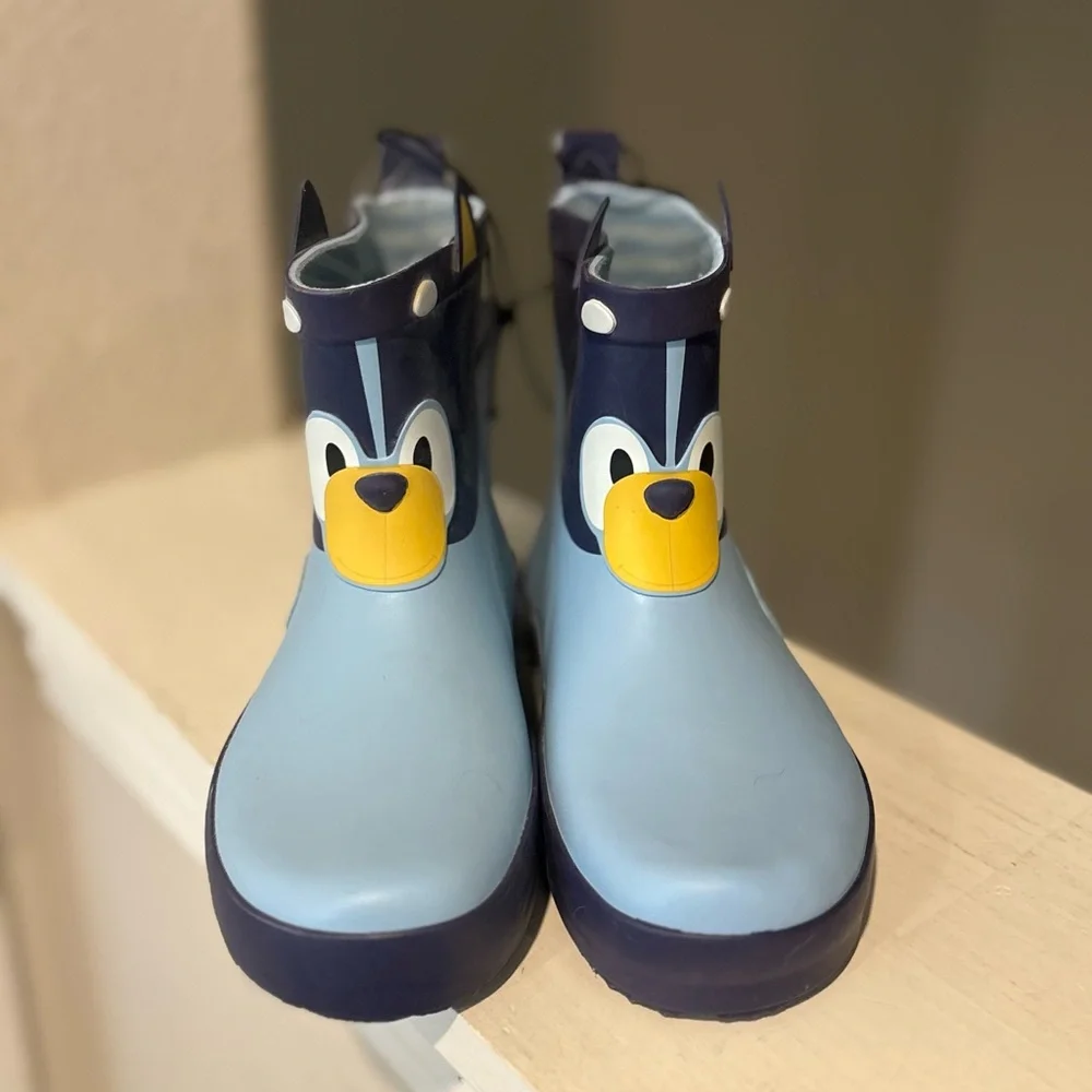 NEW Ground Up Bluey Rain boots Unisex Kids Size 11